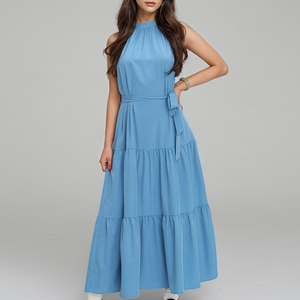 knee length dresses for ladies Buy Grey Viscose Dresses for Ladies Online – LELA By Varija main image 0