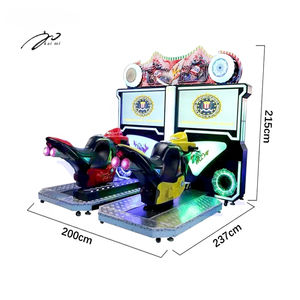 Máquina de Carreras de Motocicletas KAIMI, Operada con Monedas, Simulador de Motocicleta Montada, Conexión para Dos Jugadores, Centro de Entretenimiento - Product Image 5