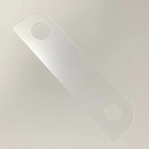 Feuille d'isolation en PVC blanche ignifuge de classe V0 pour usage électrique - Product Image 1