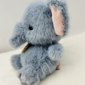 Peluche di Elefante di Alta Qualità, Giocattolo Imbottito Kawaii per Bambini, Regalo Compagno Quotidiano - Product Image 4