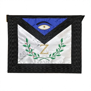 AASR 4th องศา Scottish Rite เครื่องปัก Z ผ้าไหมผ้ากันเปื้อน - Product Image 1