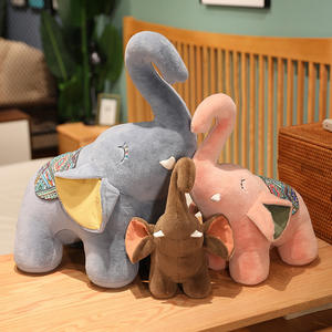 Simulación bebé elefante peluche pareja elefante muñeca <span class=keywords><strong>sofá</strong></span> almohada niños comodidad almohada muñeca regalo - Product Image 2