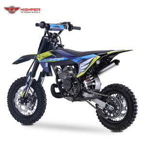 HIGHPER Max.10.5HP Dirt Bike <span class=keywords><strong>50</strong></span> Cc <span class=keywords><strong>Mini</strong></span> Motocross Motocicleta Pitbike Motor de 2 tiempos Motocicleta para niños - Product Image 6