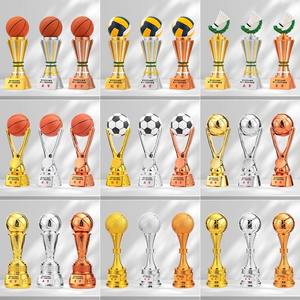 Trophées de football personnalisés en plaqué, fabrication artisanale, vente en gros, trophées de la Coupe du monde, événements de clubs, grands souvenirs de football, récompenses - Product Image 5
