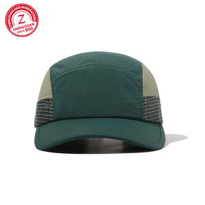 무지 5패널 프로모션 패션 모자 나일론 캠핑 모자 도매 - Product Image 5