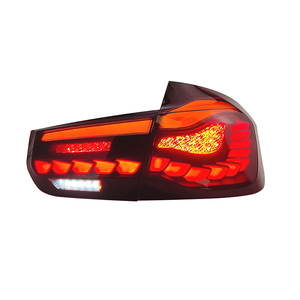 Ensemble de feux arrière pour BMW Série 3 F30 320 <span class=keywords><strong>328</strong></span> F35, clignotants LED à effet écailles de dragon modifiés, M3 - Product Image 6