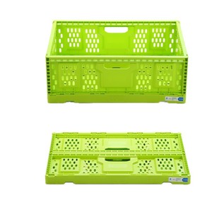 Caisse pliable en plastique Lasum 600x400x180mm, empilable, pour le transport logistique et le transport de légumes - Product Image 5