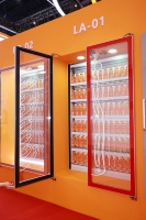 Congélateur extérieur électrique pour pharmacie, avec porte vitrée transparente, modèle amélioré, avec logo personnalisable, fourni directement par l'usine