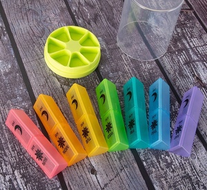 Hộp Đựng Thuốc 4 Lần Một Ngày Di Động Hàng Tuần Mới - Product Image 6