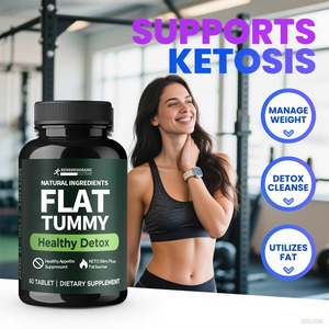 ओम ओटम थोक रेन्शेंगकांग केटो स्लिम प्लस वसा बर्नर गर्म बेचने वाली प्राकृतिक सामग्री फ्लैट ट्यूमर कैप्सूल स्वस्थ भूख 60 - Product Image 2