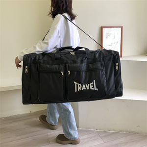 <span class=keywords><strong>Bolsa</strong></span> <span class=keywords><strong>de</strong></span> viaje Oxford plegable <span class=keywords><strong>de</strong></span> gran capacidad, patrón <span class=keywords><strong>de</strong></span> Letras a la moda, cierre <span class=keywords><strong>de</strong></span> cremallera para trabajar y moverse, <span class=keywords><strong>bolsa</strong></span> <span class=keywords><strong>de</strong></span> equipaje portátil - Product Image 2