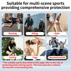 Genouillères en éponge respirante personnalisées pour le sport, l'entraînement de danse et le tricot - Product Image 6