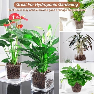 Expanded Clay <b>Aggregate</b> Hydroponics Clay Pebbles - Product Image 5