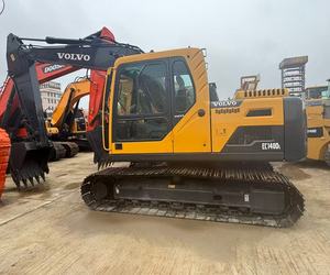 Pelle sur chenilles Volvo EC140DL 14 tonnes d'occasion à Shanghai avec moteur Isuzu cylindre hydraulique HuaDe et pompe KYB - Product Image 3