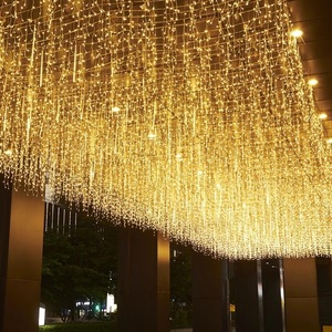 Thiết Kế Độc Đáo Cổ Tích Chuỗi Đèn Ip67/65 Led Sao Rèm Cho Ngoài Trời Trang Trí Lễ hội Cây Giáng Sinh Phong Cách Chuỗi Đèn - Product Image 4