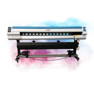 Audley-impresora de rollos de inyección de tinta y etiquetadora, máquina de impresión con doble impresión, certificado CE S2000, xp600 eco solvente