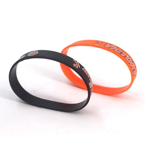 Orangegift 低价批发可调节尺寸硅胶腕带，橡胶腕带可定制印刷徽标文字 - Product Image 5