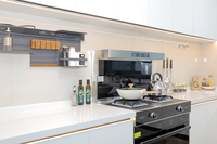 Panneau de contrôle intelligent avec onduleur AC Villa préfabriquée intelligente dans un design pratique et moderne