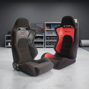 Siège de voiture sport inclinable SSCUS E8 en tissu/PU de qualité supérieure, construction robuste et durable pour une utilisation longue durée - Product Image 1