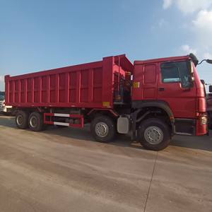 HOWO รถบรรทุก8X4หนัก371HP ทนทาน6x4ล้อขับเคลื่อนน้ำมันดีเซลสภาพรถดัมพ์375ยูโร6ใหม่ - Product Image 3