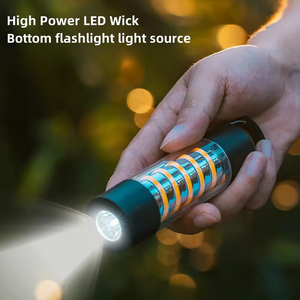 Lampe de camping LED rechargeable 3 en 1, deux sources lumineuses, température de couleur réglable, étanche IP54, <span class=keywords><strong>lanterne</strong></span> portable pour l'extérieur, camping - Product Image 2