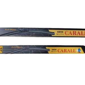 ใบปัดน้ำฝนรถยนต์ CARALL รุ่น S850 คุณภาพสูง ยางธรรมชาติสีดำ สำหรับรถยนต์ทุกประเภท - Product Image 1