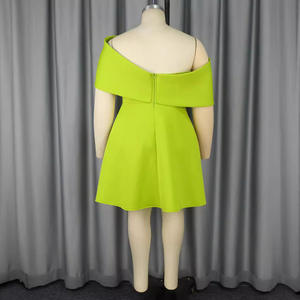 Robe de soirée sexy à nœud papillon Z-621 Printemps 2026 à manches longues grande taille pour femme - Product Image 3