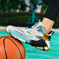 Chaussures de sport antidérapantes pour la course à pied, chaussures de basketball pour hommes, tendance et entraînement, vente en gros du fabricant