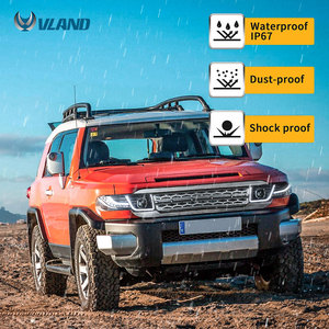 VLAND-Phares et grilles LED d'usine, accessoires de voiture pour Land-Rover Style FJ Cruiser 2007-2014, projecteur à double faisceau - Product Image 6