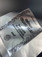 Étiquette de vin en étain/autocollant autocollant d'étiquette en métal adhésif pour bouteille