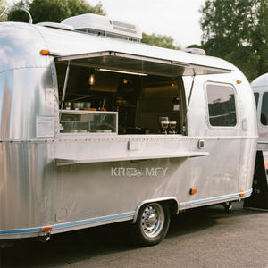 2025 Custom <b>Carts</b> Ice Cream Coffee Catering Van Trailer Mobile Fast Food <b>Cart</b> - Product Image 3