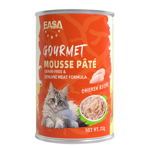 Mousse per <span class=keywords><strong>Gatti</strong></span> Senza Cereali Gusti Misti, Alimento Umido in Lattina da 375g, Tre Ricette, Nutriente Quotidiano, Alimento Base per Animali Domestici, Confezione all'Ingrosso - Product Image 3