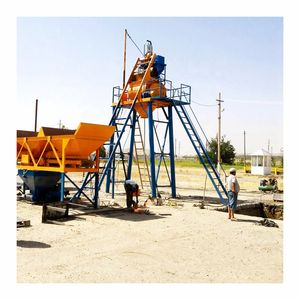 Kunden spezifische, einfach zu bedienende Beton batterie 50 60 100 120 Yd3 Beton anlage Automatische Beton mischa nlage - Product Image 1