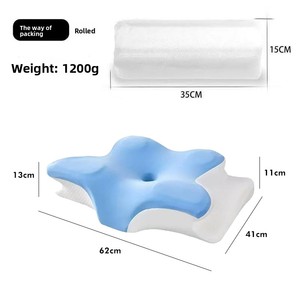 Almohada Cervical de Espuma Viscoelástica con Forma de Mariposa, Estilo Moderno, Protección para el Cuello, Suministro Directo - Product Image 4