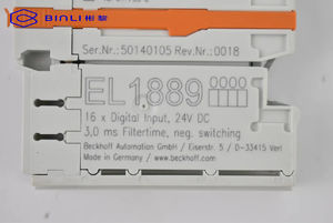 Beckhoff El1889 | | อีเธอร์แคทเทอร์มินัล16ช่องอินพุตดิจิตอล24 V DC 3 MS การสลับกราวด์ - Product Image 4