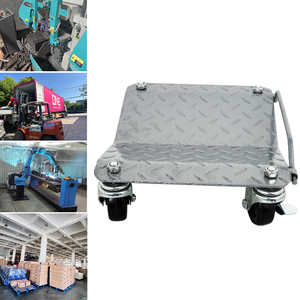 KARJOYS Vehicle Wheel Dolly with 1600LBS Load-bearing Capacity <strong>Car</strong> Tire Moving Dolly 4PCS =1 UNIT Aluminum Alloy Wheel Dolly - Product Image 5