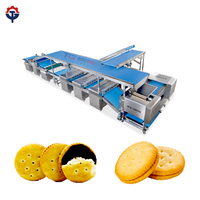 Machine Complète Automatique pour la Fabrication de Biscuits, Machines d'Emballage de Biscuits, Ligne de Production de Biscuits