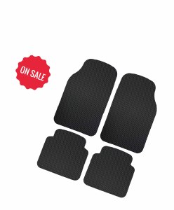 Artes 자동차 고무 바닥 매트 모든 날씨 라이너 4 조각 무거운 의무 세트 트림 맞는 - Product Image 4