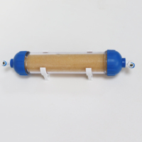 0 TDS filtre à eau désionisé de résine de mélange de cartouche de filtre à eau désionisé portable de 10 pouces