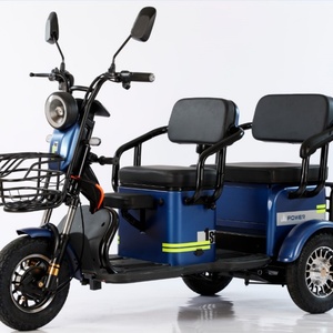 ขายตรงจากโรงงาน รถสามล้อไฟฟ้า 48V 600W สำหรับการขับขี่ในเมือง ราคาประหยัด รถสามล้อสำหรับผู้ใหญ่แบบเปิดประทุน บรรทุกสัมภาระได้ - Product Image 4