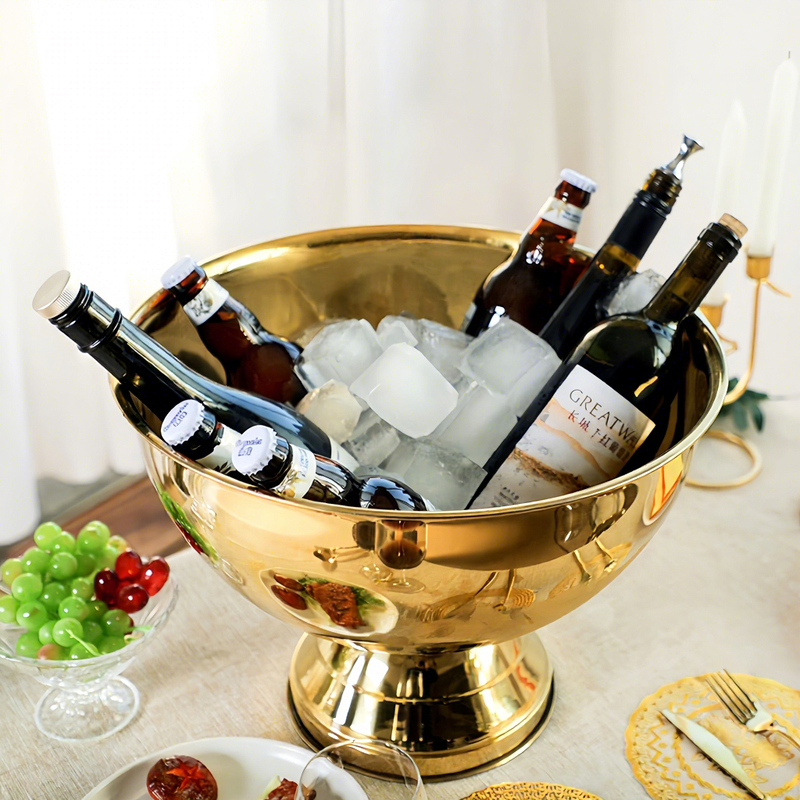 Restaurant Ice Bucket Stainless Steel Beverage