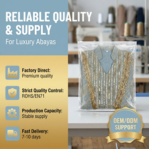 Luxury Forest Green Gold Embroidered Abaya for Women Elegant V-Neck Kaftan with Tassel Detail Formal Party <b>Islamic</b> Modest Gown - Product Image 6