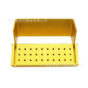 Porta-Fresas Dental de Aleación de Aluminio de 30 Orificios para Cabezal de Pulido de Alta Velocidad, Disponible en Varios Colores, Fuente de Alimentación Manual - Product Image 3