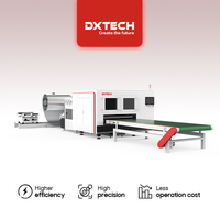 Dxtech Vierfunktions-Materialspulen-Laserschneidemaschine mit 900*1300mm Tisch