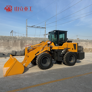 מעמיס קדמי מיני ShanLi איכותי, נייד, דיזל, בעל כושר נשיאה של 2000 ק\"ג, רב תכליתי - Product Image 5