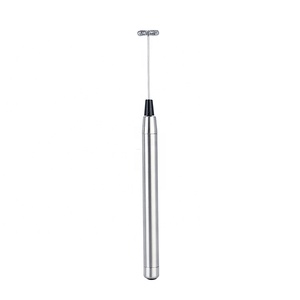<span class=keywords><strong>Mousseur</strong></span> <span class=keywords><strong>à</strong></span> <span class=keywords><strong>lait</strong></span> électrique portatif en acier inoxydable durable avec design écologique pour mélanger les boissons et battre les œufs - Product Image 6