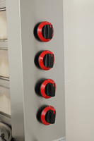 JABS Commercial en acier inoxydable 4 brûleurs rotatif au gaz Shawarma Grill Food Shawarma Kebab Machine