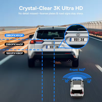 Baseus 3K kamera dasbor VD1, kamera depan HD bawaan GPS grameo superkapasitor perekam kamera DVR mobil mendukung parkir 24 jam