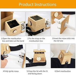 Die Moxibustion 1-Loch-Box aus Naturholz ist von hoher Qualität und nicht leicht zu beschädigen - Product Image 4