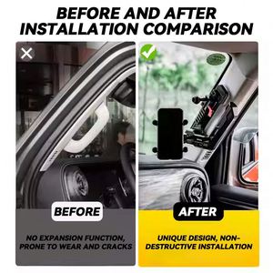 Manijas de Pilar A de Alta Calidad en Aleación de Aluminio (1 Par, Lado del Conductor y del Pasajero) para Tank 300 Hi4-t - Product Image 4